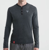 Men's Long Sleeve Henley