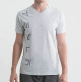 Men's Racing Stripe V-Neck